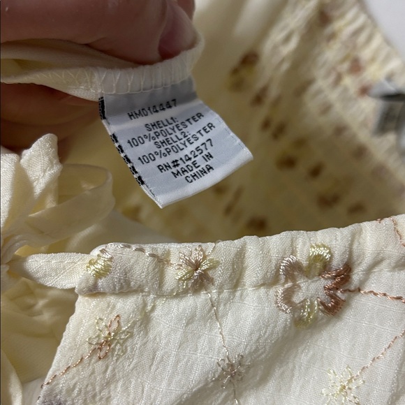 NEW Haute Monde Butter Yellow Floral Midi Dress Romantic Coquette Sabrina Small - Picture 6 of 7